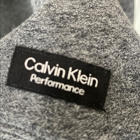 Calvin Klein Performance oversized cropped sweater sweatshirt size XL grey gray - Picture 4 of 9